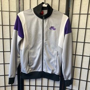 Nike Air Vintage Style Basketball Warm Up / Track Jacket Men's Size Small
